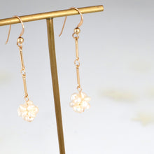 Load image into Gallery viewer, Freshwater Pearl cluster Earrings
