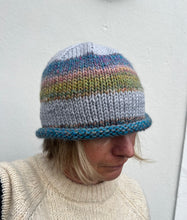 Load image into Gallery viewer, Handknit Rainbow Hat