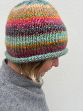 Load image into Gallery viewer, Stripe hand knit irish beanie