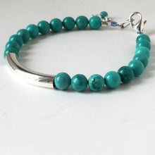 Load image into Gallery viewer, Turquoise Bar Bracelet