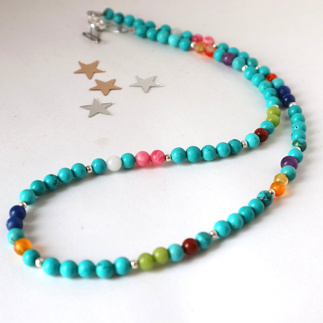 Turquoise Chakra Necklace