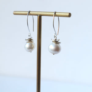 freshwater bridal earrings