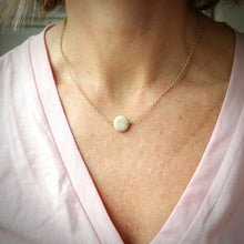Load image into Gallery viewer, Riverstone gemstone handmade pendant