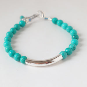 Turquoise Bar Bracelet