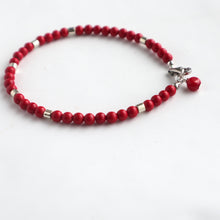 Load image into Gallery viewer, Red Coral Bracelet