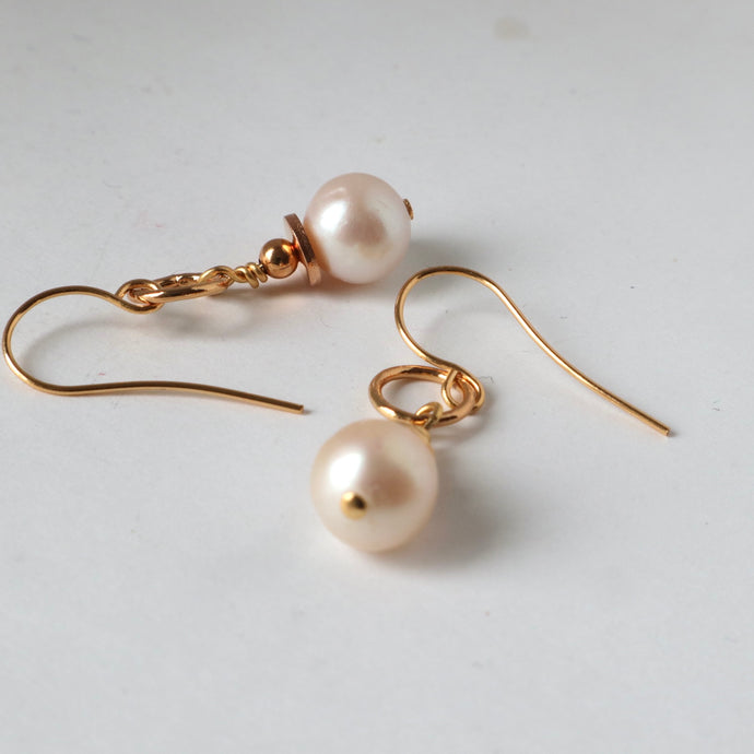 Gemstone Gold Mini Hoop Earrings